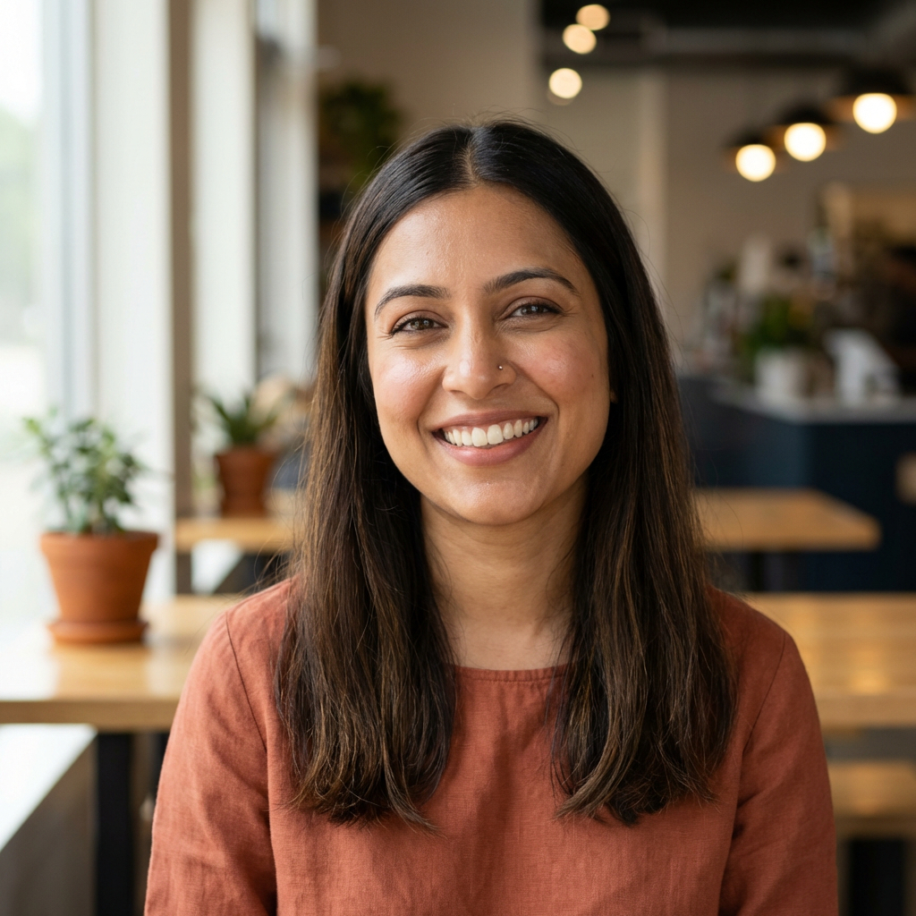 Priya Shah's portrait